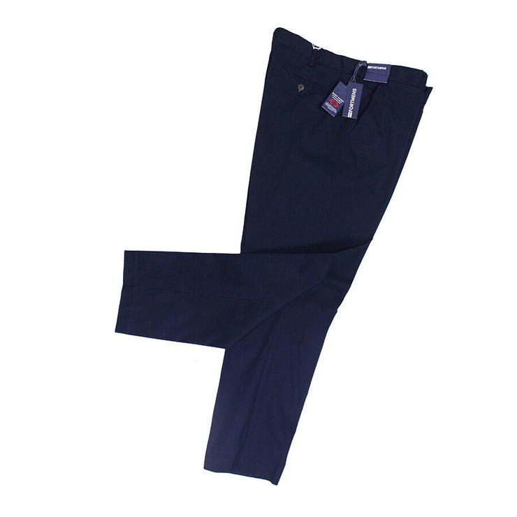 Stretch Cotton Eziwaist Classic Chino Navy