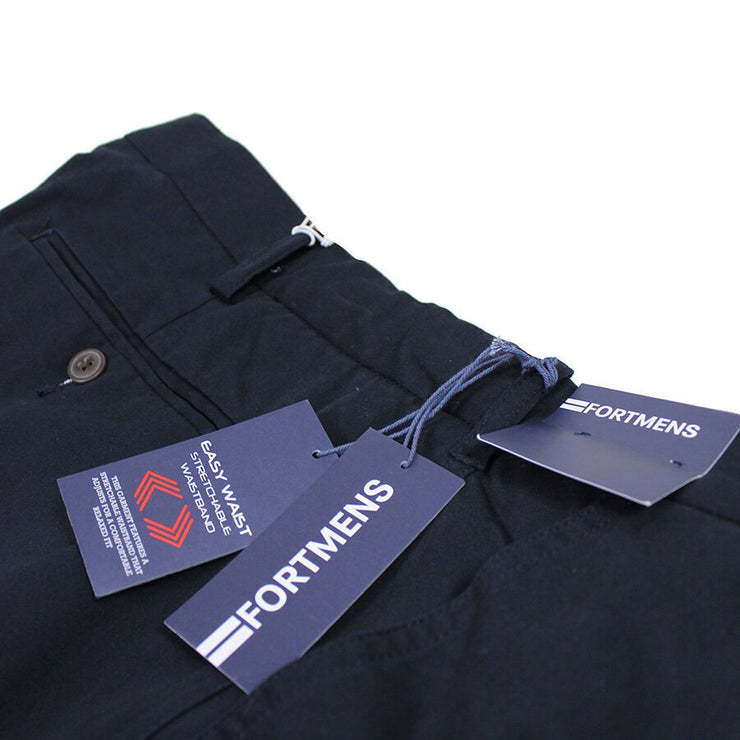 Stretch Cotton Eziwaist Classic Chino Navy