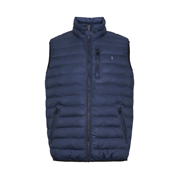 Puffer Vest Twin Pocket Navy