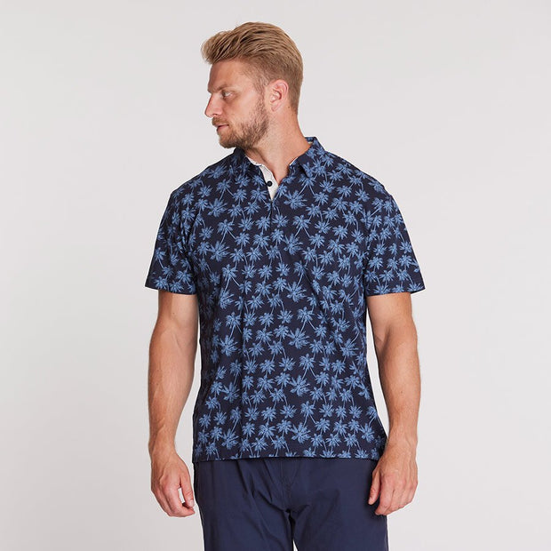 Palm Tree Cotton Polo