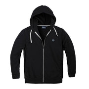 Cotton Full Zip Hoodie With Side Pockets