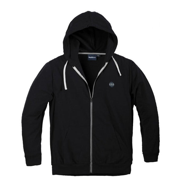 Cotton Full Zip Hoodie With Side Pockets