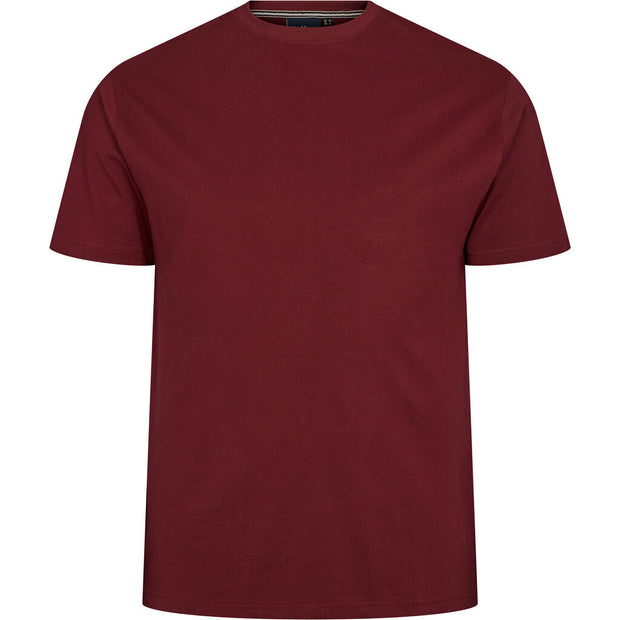 Pure Cotton Classic Plain Crew Neck Tee Shirt.
