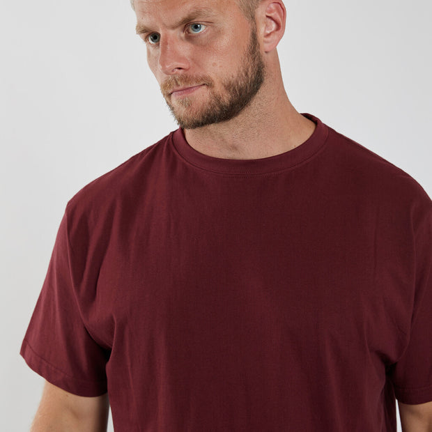 Pure Cotton Classic Plain Crew Neck Tee Shirt.