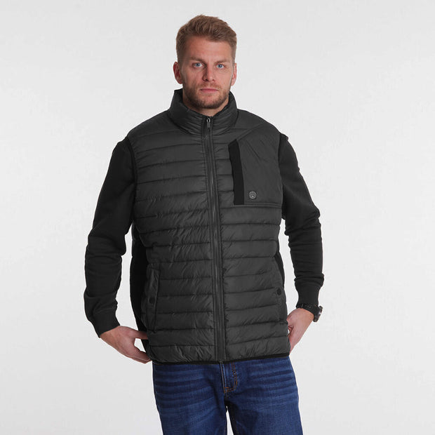Puffer Vest with Front Zip Pocket