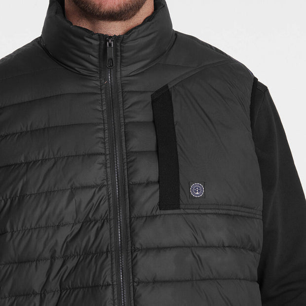 Puffer Vest with Front Zip Pocket