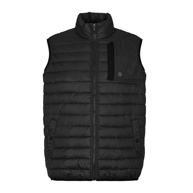 Puffer Vest with Front Zip Pocket